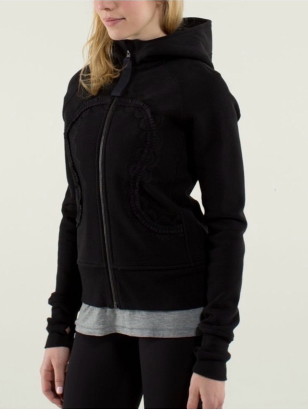 lululemon athletica Scuba Hoodie SE Ruffle Lux